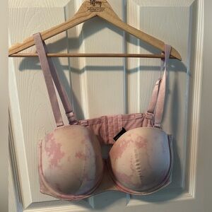Torrid Curve Pink Tie-Dye Women's Bra Size 42DD